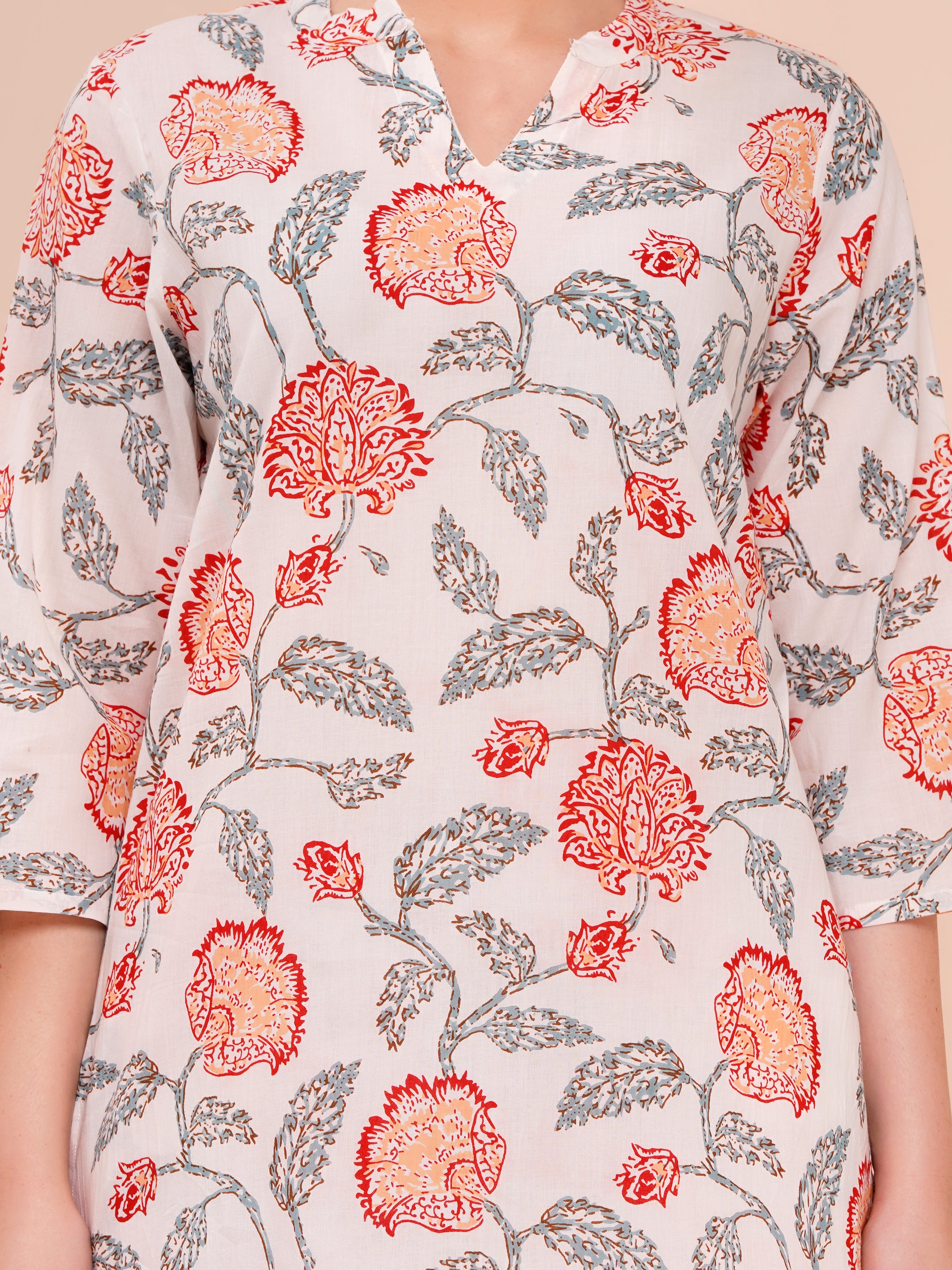 Cotton Printed Co-ord Set for woman multicolor 