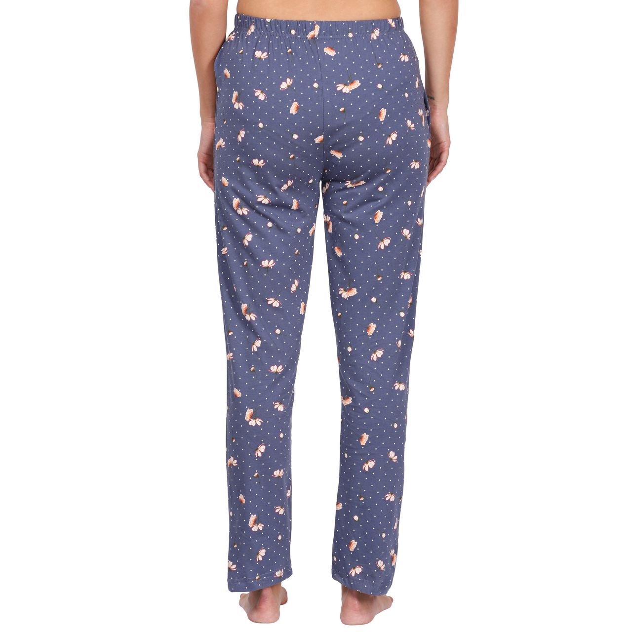 Top and Pajama Set – Carrot Red & Blue