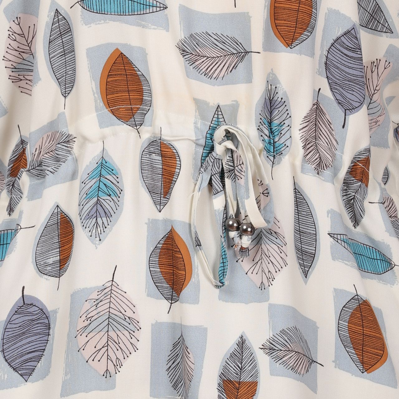 Top and Pajama Set – Ivory, Multicolor