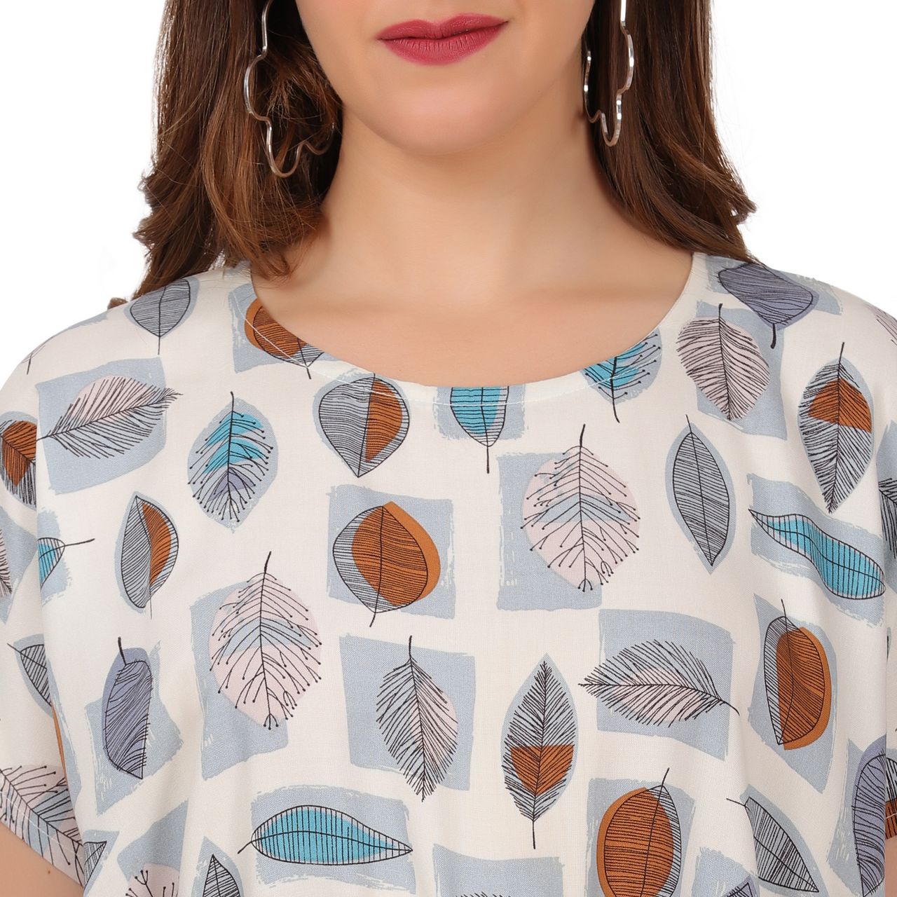 Top and Pajama Set – Ivory, Multicolor