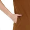 long t-shirt for women brown color