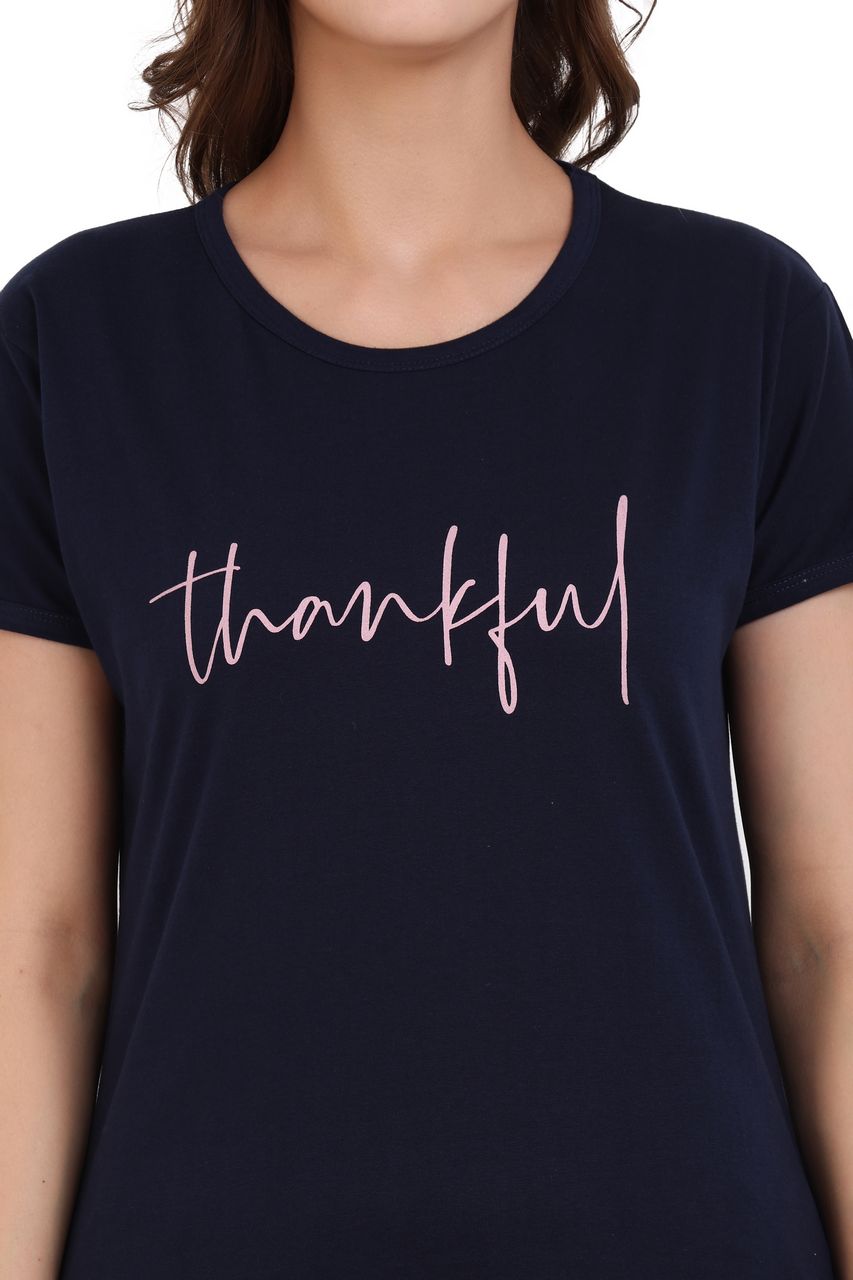 top and pajama set for women black & brown color