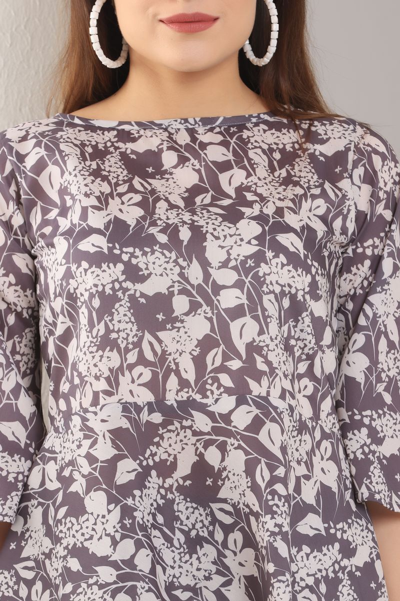 Women Peplum Top & Afgani Pant Co-ord Set