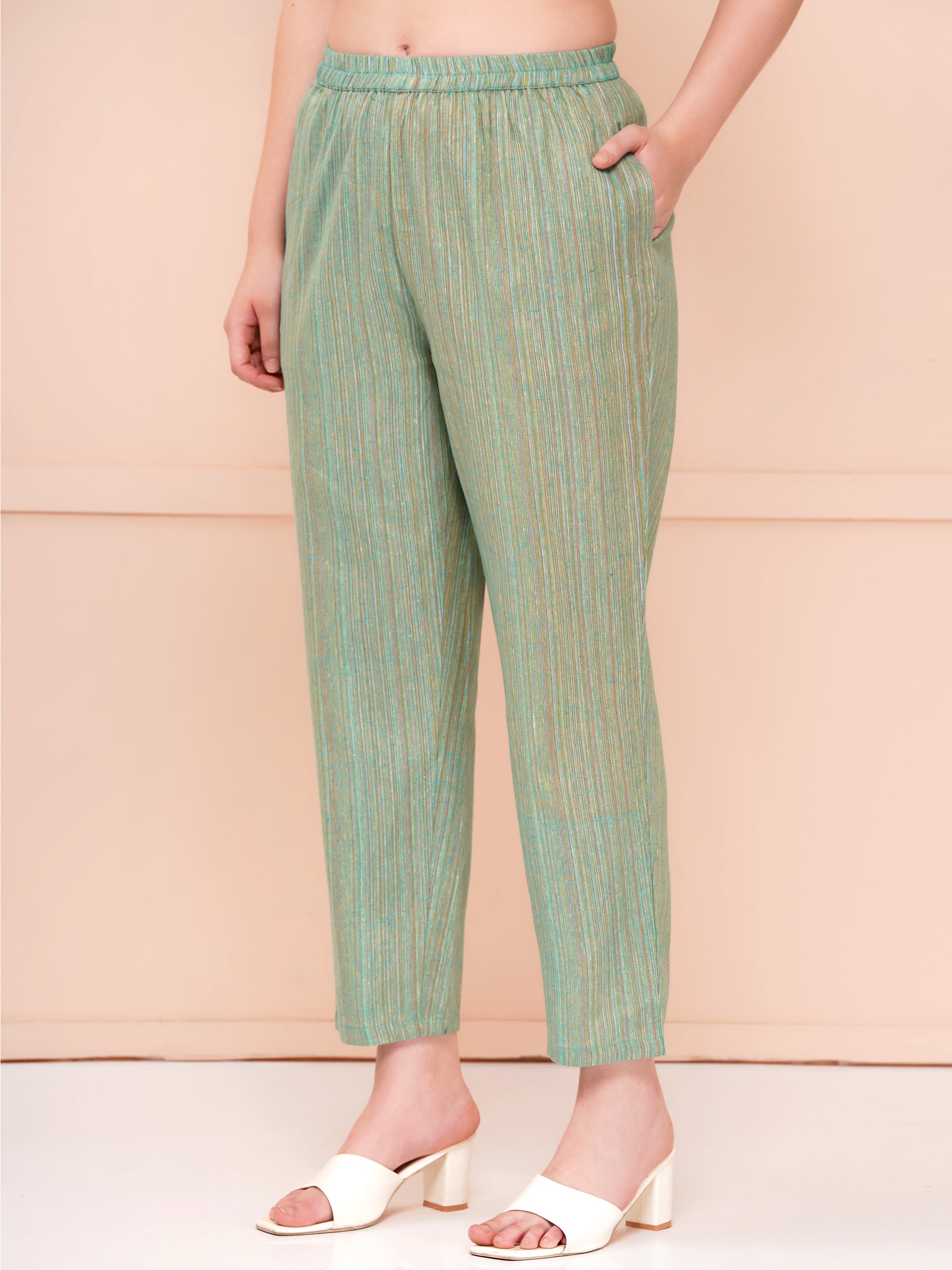 over size co-ord set for woman bud green color