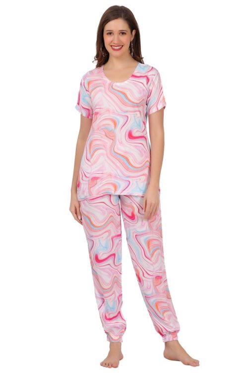 Top and Pajama Set – Rainbow